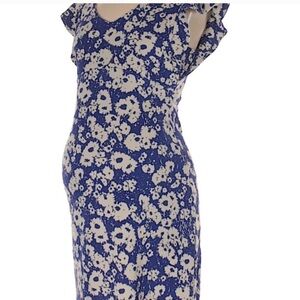 Maternal America Blue Floral shift dress